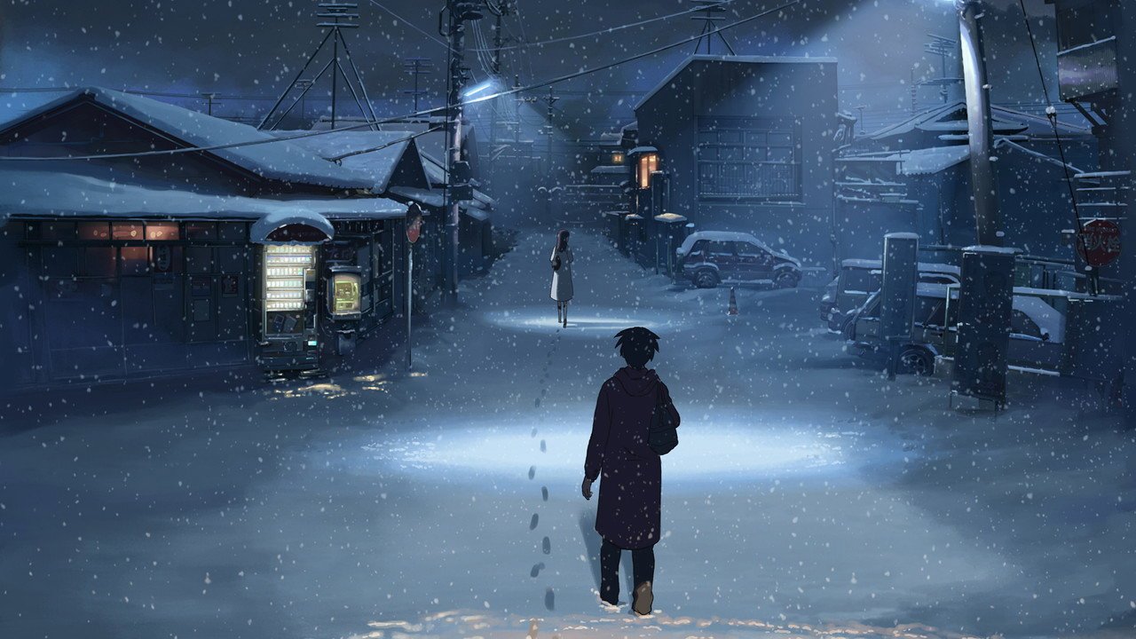 5 Centimeters per Second anime scene