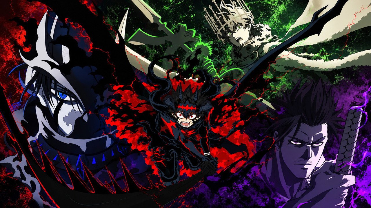 Black Clover anime scene