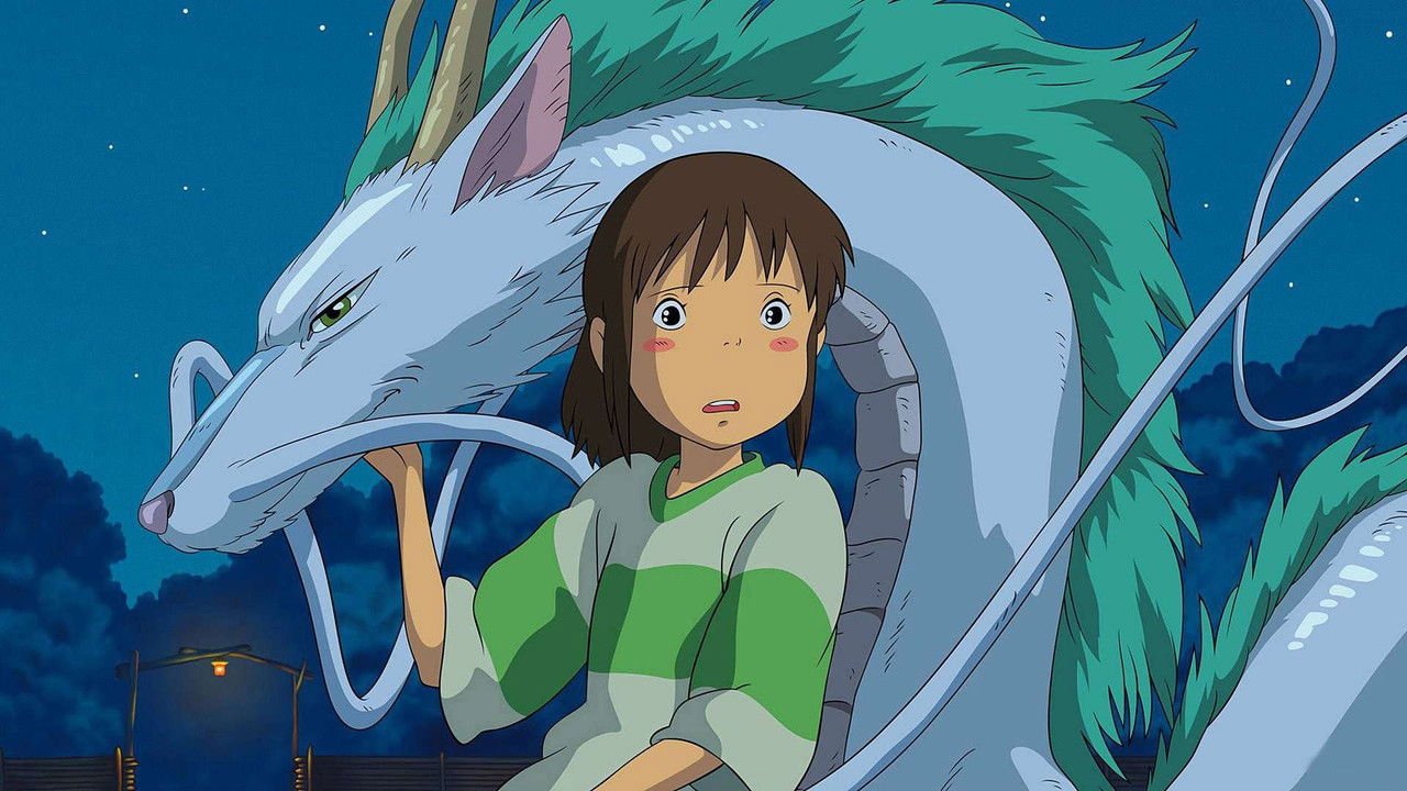 Spirited Away anime scene