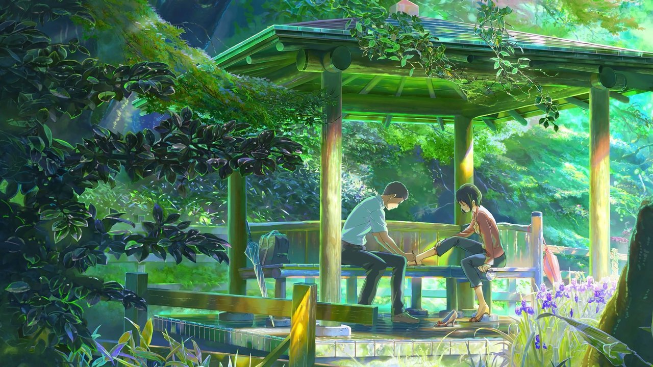 The Garden of Words (2013) romance anime movie