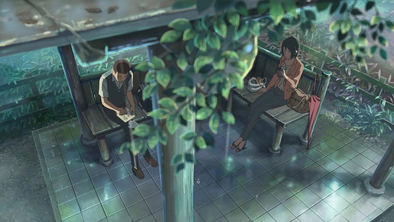 The Garden of Words scene 2